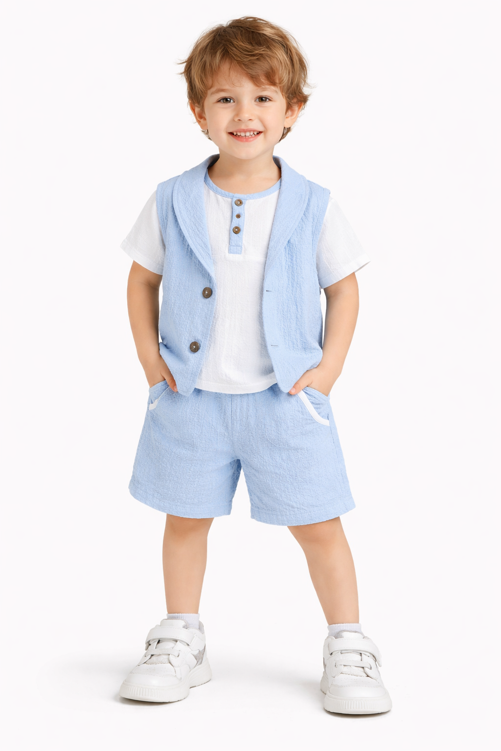 MALE KIDS SHORTS SET