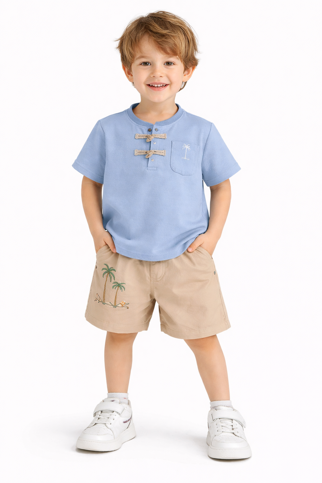 MALE KIDS SHORTS SET
