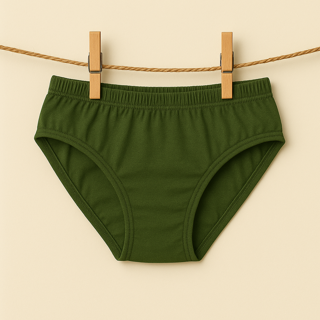 LADIES PANTIES PLAIN (INNER ELASTIC) 70 PCS PACK