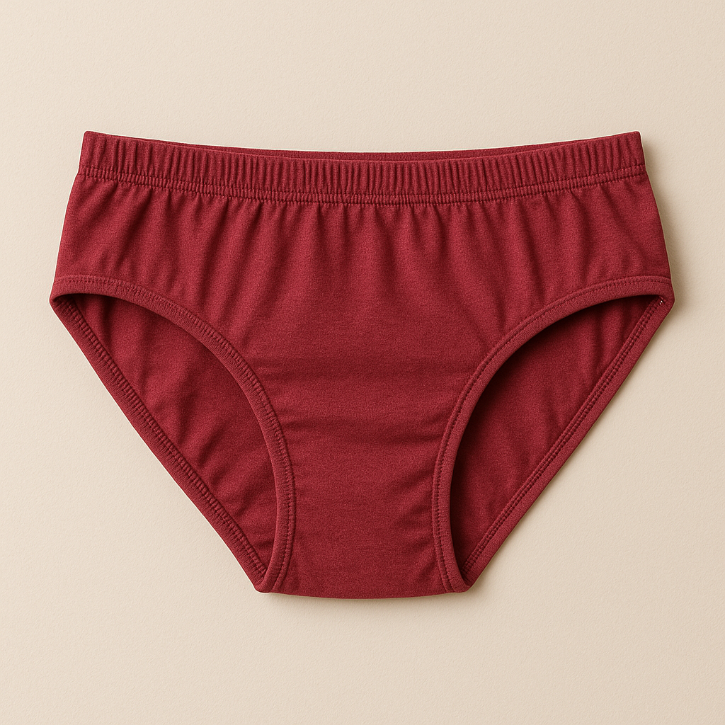 LADIES PANTIES PLAIN (INNER ELASTIC) 70 PCS PACK