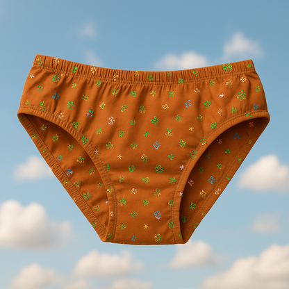 LADIES PANTIES PRINT (INNER ELASTIC) 70 PCS PACK