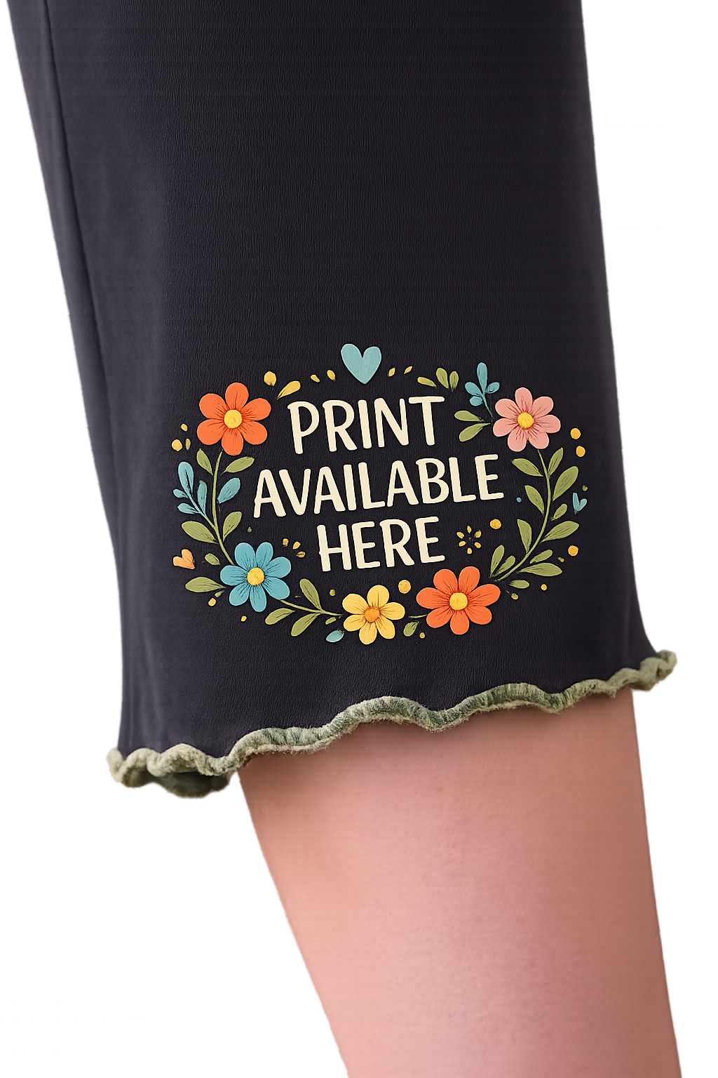 GIRLS CAPRI PANT (Contact for bulk production)