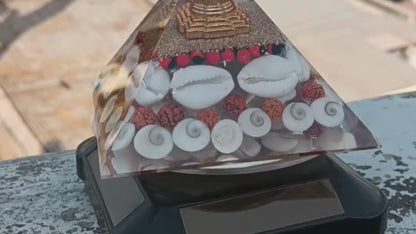 Shri Yantra Gomti Chakra Laxmi Pyramid - attract Prosperity
