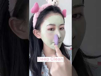 Silicone Facial Cleansing Brush Face Scrubber and Cleanser Massage Pack of 2