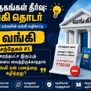 சந்தேகம் #1: “குறைந்தபட்ச இருப்புத் தொகையை வைத்திருக்காததால் வங்கி ஏன் பணத்தை கழித்தது?”