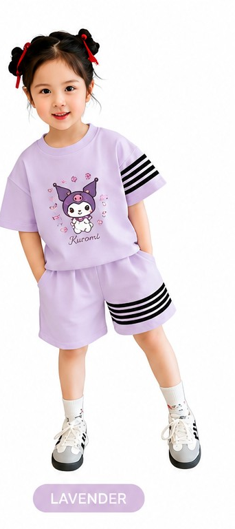Girls Contrast Collar Polo Top with Embroidery Detail (307) - Image 4