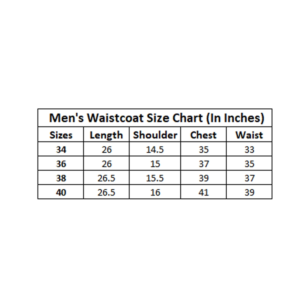 Generic Men's Jacquard Printed Full Sleeve Waistcoat (Beige) - Image 3