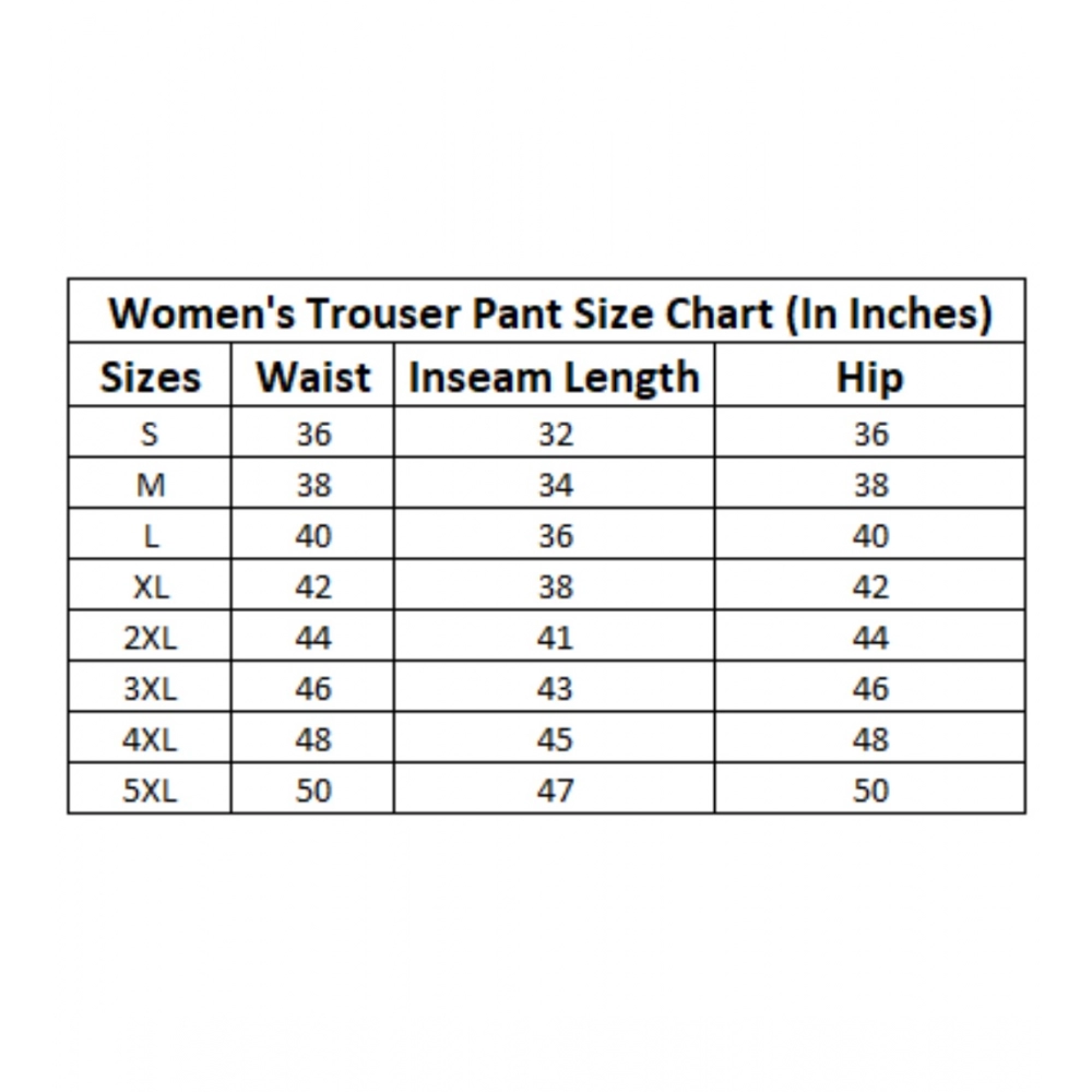 Generic Women's Casual Checked Rayon Trouser Pant (White) - Image 4