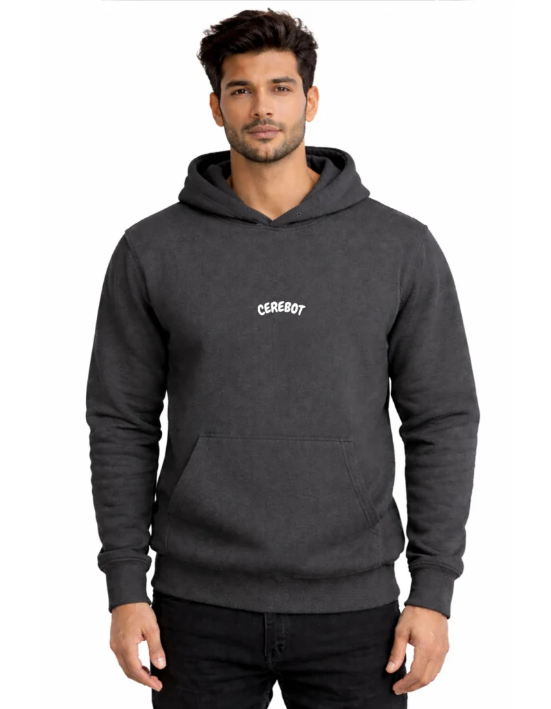 Cerebot Polycotton Hoodie Without Zipper 300 GSM