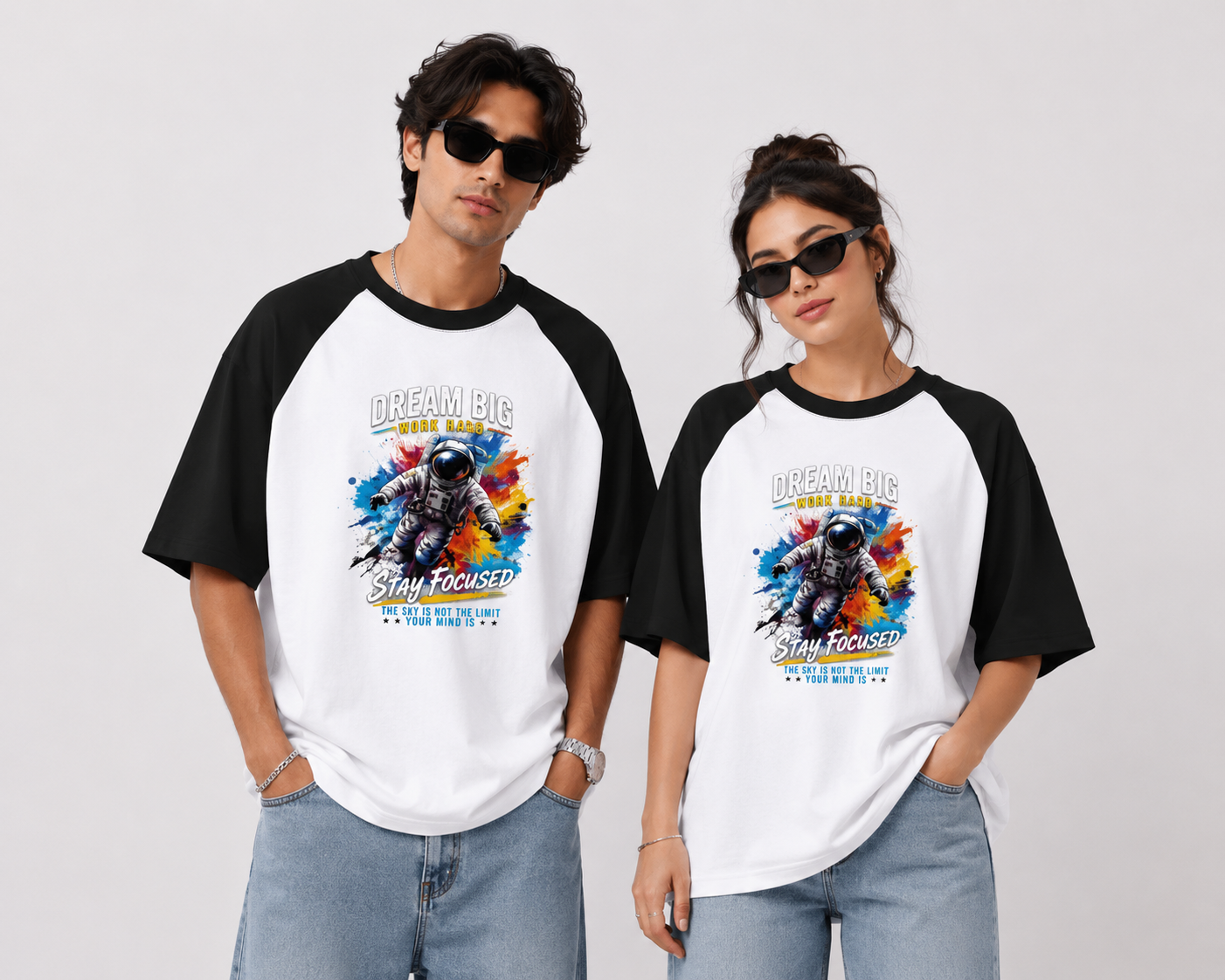 Unisex Oversized Raglan - Image 3