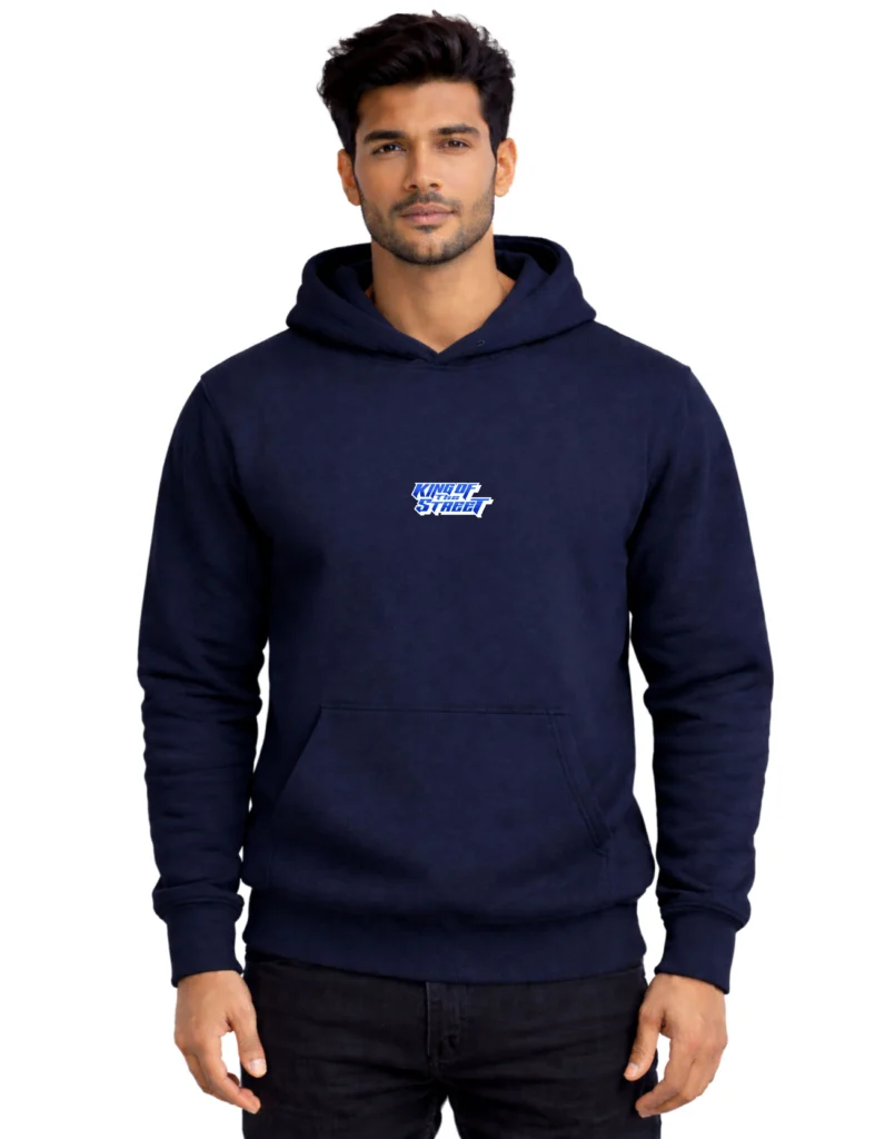 King of Street Polycotton Hoodie Without Zipper 300 GSM