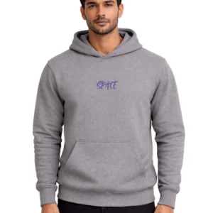 Space Polycotton Hoodie Without Zipper 300 GSM